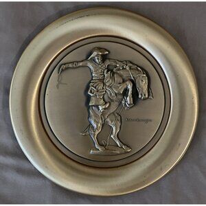 Remington’s 1977 “The Bronco Buster”  Bronze Plate By Roger Brown #4580